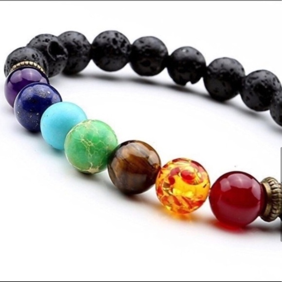 7 Chakras Bracelets & 2 Essential Oils Gift Boxset - Picture 4 of 8
